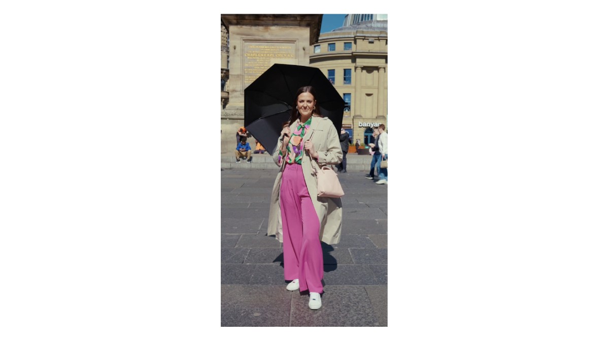 Wide-Leg Pink Trousers, John Lewis, £99
